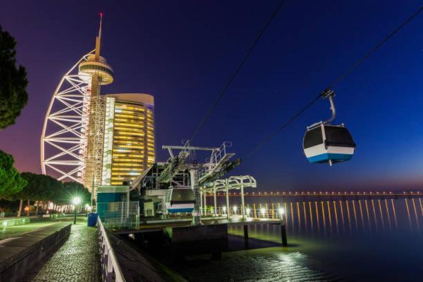 Un Appartement De Reve En Plein Coeur Du Pont Vasco De Gamma Lisboa المظهر الخارجي الصورة
